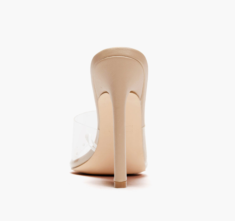 Clear Strap Heels