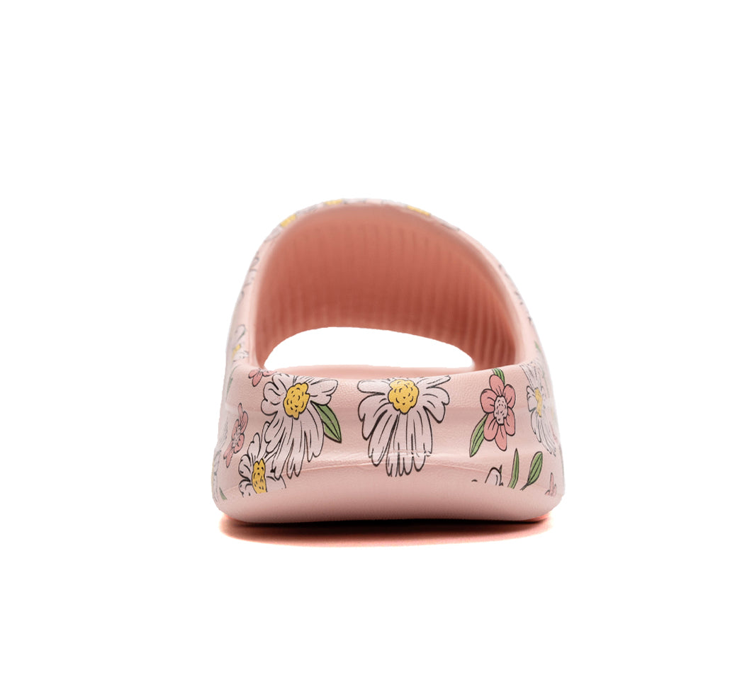 Molded Slippers - Retro Daisy Print