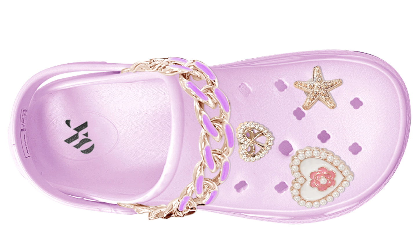 Kid's EVA Clog with charms